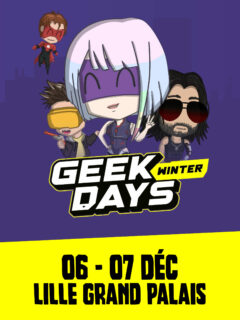 Affiche Geek Days Lille Winter 2025