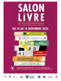 Affiche Salon du Livre Le Touquet 2025