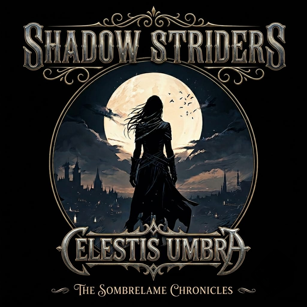 Couverture de l'album Shadow Striders par Celestis Umbra