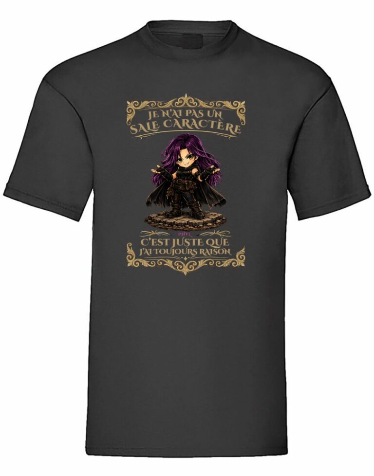 T-shirts aux couleurs des Chroniques de Sombrelame